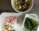 甘酢餡の残りで翌日の副菜！中華風オムレツ作り方1写真
