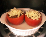 簡単♪まるごとトマトの肉詰め煮込みスープ作り方4写真