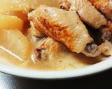 大根しみしみ♡手羽中の煮物作り方6写真