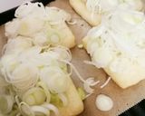 油揚げでカリっと☆ネギチーズ作り方2写真