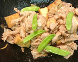 豚バラと厚揚げの炒め物作り方3写真
