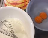 分量そのまま！HMでちょい厚ホットケーキ作り方1写真