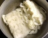 きしめんで!ウニ釜玉きしめん作り方1写真