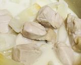 ルーいらずの鶏肉＆南瓜のクリームシチュー作り方2写真