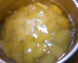 長ねぎ卵とじ味噌汁。作り方2写真