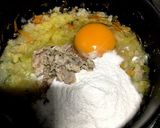 離乳食♫手づかみ野菜と鯖缶のお好み焼き風作り方3写真