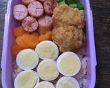 時短簡単のっけオムライス弁当作り方2写真