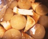 大根と厚揚げ豆腐のこってり煮物作り方5写真
