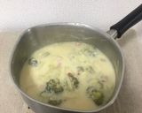 白菜とベーコンのクリームパスタ作り方5写真