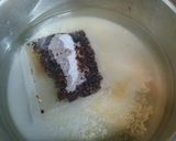 風邪心地に麦茶寒天あんみつ作り方2写真