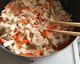 【冷凍・自解可】蓮根と人参と豆のきんぴら作り方4写真