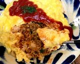 チキンラーメンでコク旨オムライス作り方5写真