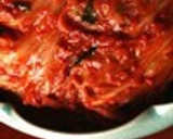 白菜キムチとたくあんのコクうま和え作り方4写真