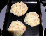 離乳食♫手づかみ野菜と鯖缶のお好み焼き風作り方4写真