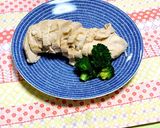 鶏胸肉で柔らか茹で鶏（サラダチキン）作り方5写真