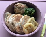簡単バナナのパンケーキ作り方5写真
