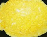 包まない玉子のっけオムライス作り方9写真