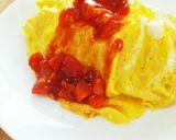 包まない玉子のっけオムライス作り方12写真