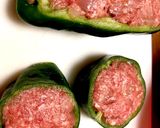 簡単美味しいピーマンの肉詰め作り方4写真