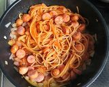 ナポリタン（お手軽ランチにナポリサンド）作り方3写真
