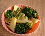 彩りきれい☆お弁当にも旬の筍中華炒め作り方3写真
