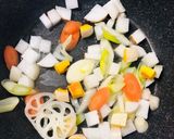 和風★乾物vegeカレー作り方3写真