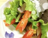 から巻き☆唐揚げ酢飯のり巻き｡ஐஃ作り方8写真