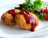 春キャベツで!たっぷりキャベツハンバーグ作り方10写真
