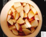 旨味たっぷり！大根とベーコンの煮物作り方3写真