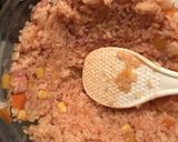 卵1つで！包まないお花オムライス作り方3写真