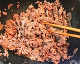 ごはんが進む♡牛肉と豆腐の卵とじ丼☆☆作り方4写真