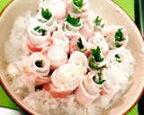 豚肉と大葉と大根のみぞれ蒸し作り方4写真