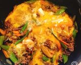 ごはんが進む♡牛肉と豆腐の卵とじ丼☆☆作り方7写真