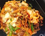 ごはんが進む♡牛肉と豆腐の卵とじ丼☆☆作り方8写真