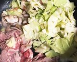お好み焼き風スパニッシュオムレツ作り方1写真