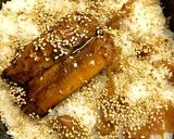 超簡単！サンマの蒲焼ご飯♪作り方2写真