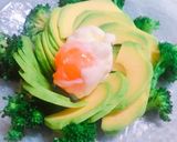 アボカドと温泉卵のわさびマヨネーズサラダ作り方5写真