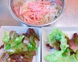 もやしとハムのピリ辛甘酢和えサラダ作り方3写真
