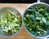 節分に！小松菜の大豆和え作り方1写真