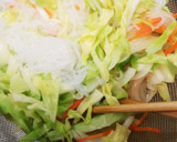 お揚げさんの卵と野菜の巾着袋作り方5写真