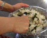 ポリ袋で炊くじゃこわかめごはん作り方7写真