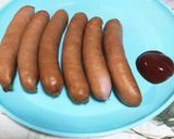 弁当のおかず☆茹でウインナー粗挽き♡作り方2写真