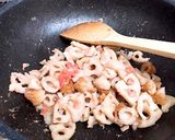 シャキっ♪れんこん明太マヨあえ♪簡単夕飯作り方4写真