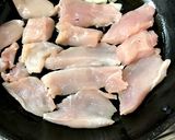 鶏むね肉のニンニク酢醤油照り焼き♪作り方4写真