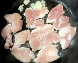鶏むね肉のニンニク酢醤油照り焼き♪作り方5写真