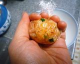 お弁当にお手軽人気のオムニギリ作り方9写真
