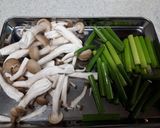 鶏肉とにんにくの芽の中華風炒め作り方2写真