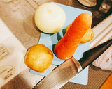 【目分量】洋風肉じゃがと見せかけたポトフ作り方1写真