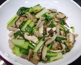 簡単！豚小松菜の昆布茶炒め作り方4写真
