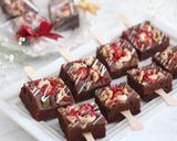 簡単！一度で大量！映えチョコブラウニー作り方10写真